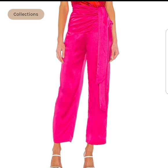 NWT AIIFOS Fuchsia Maia Pant - Picture 4 of 4